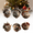 6pcs Mixed#005, variant on 6Pcs Forest Animal Acorn Ornaments – Cozy Forest Christmas Ornaments, 2026 New Pine Cone Animal Decoration, Woodland Creature Figurine, 2D Acrylic Hanging Ornament Home Party Décor