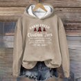 thumbnail image 2 of WEAIXIMIUNG Sweat à Capuche Zippé pour Femmes Nouveau Pull de Noël Imprimé Col Rond Manches Longues, 2 of 3