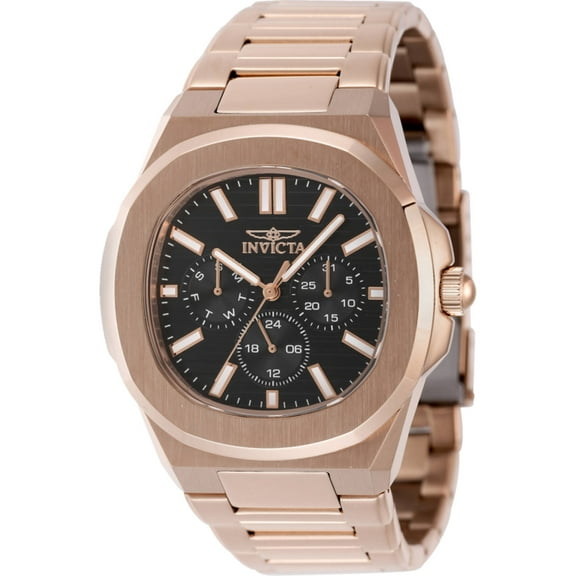 Invicta 48524 Men's Speedway Quartz Rose Gold Steel Bracelet Watch