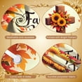 thumbnail image 3 of Thanksgiving Party Decorations Door Cover, Happy Thanksgiving Front Door Banner Fall Harvest Turkey Themed Porch Sign Hanging Backdrop for Indoor Outdoor Party Supplies 71x35 Inch, 3 of 6