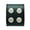 Nickel Snap, variant on Hero’s Pride AirTek Belt Keepers – Plain Finish, Hidden Snap, 2" Wide, 4 Snap