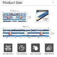 thumbnail image 3 of Yayeee Faucet Mat for Kitchen Sink 30" Diatomite Long Splash Guard Pad, Blue Sailboats, 3 of 7