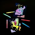 Crayola Glow in the Dark Coloring Set with Markers, Sea Creatures, Gifts for Kids, Child Ages 8