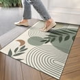 thumbnail image 4 of Bohemian Retro Floral Non-Slip Entryway Door Mat,Boho Indoor Decor Durable Low Plush Door Mat,Washable Welcome Rug for Patio Hallway Home Decor 17x30 Inches, 4 of 7