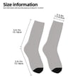 thumbnail image 2 of Rateoe Gary Pattern Children's Socks, Socks Gifts ,kids Crew Soft Cotton Socks , Moisture-Wicking, Durable, Ideal for Daily Wear & Sports, 2 of 5