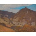 thumbnail image 3 of Adolf Gross 18x15 Black Modern Framed Museum Art Print Titled - Leopoldsberg Und Kahlenberg (1908), 3 of 5