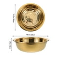 thumbnail image 2 of Niceauty Multipurpose Golden Stainless Steel Wash Basin for Kitchen and Bathroom Easy to Use, 2 of 5