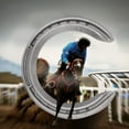 thumbnail image 4 of Kit de Herradura de Aleación de Aluminio, Accesorio Antideslizante Resistente Para Carreras de Caballos, 4 UDS., 4 of 7
