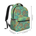 thumbnail image 3 of KLL Colourful Tie Dye Print Casual Backpack for Men Women,Travel Casual Backpack Outdoor Activities Bag Daypack for Travel Hiking Shopping Daily, 3 of 5