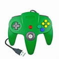 thumbnail image 2 of For Nintendo 64USB Wired Gamepad for Host N64 Controller Gamepad Joystick for Classic 64 Console Games for Mac Computer PC (Transparent Blue), 2 of 7