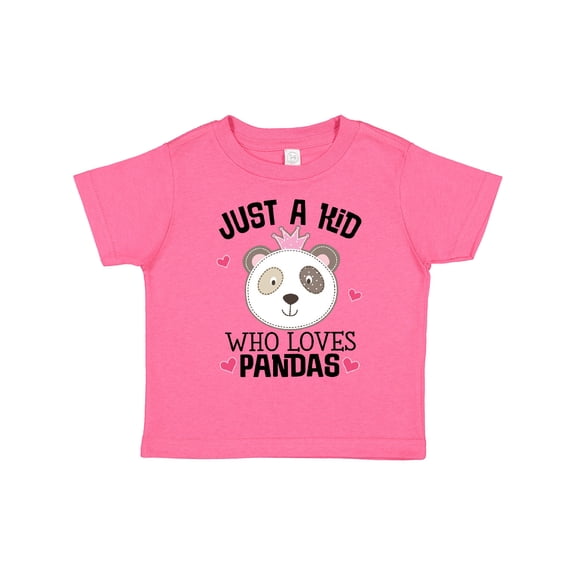 Inktastic Cute Panda for Girls Girls Toddler T-Shirt