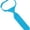 Turquoise Blue, variant on Infant's Toddler's 8 inch Solid Color Pre-Tied Hook and Loop Band Tie - Turquoise Blue