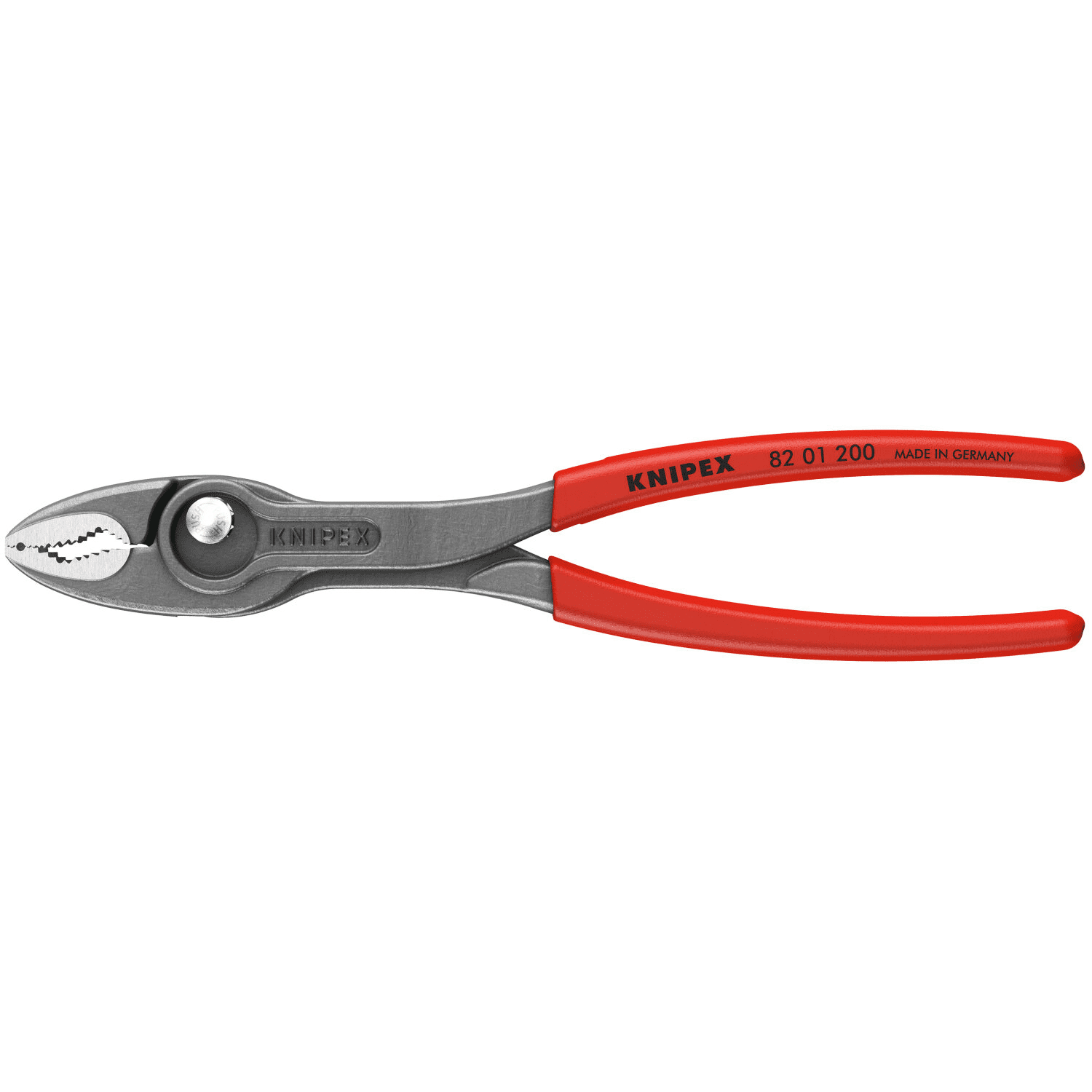 Knipex 00 19 61 V01 TwinGrip Plastic Dipped Pliers Set and Tool Roll, 6"