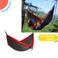 thumbnail image 3 of Hamaca Individual Para Camping Ligera Portatil Nylon Fresca gris 6.49 pulg THE FINIX FX-HIBL, 3 of 5