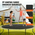 thumbnail image 3 of KFFKFF Trampoline Jumping Surface, Suitable for 12ft Structure, All-Purpose Bouncing Mat for 12ft Circular Trampoline, Compatible with 5.5" Spring Size, 3 of 9