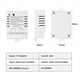 thumbnail image 4 of 2 Interruptores Inteligentes Tuya WiFi DIY con Temporizador CA 85-265 V, Controlador Inalámbrico WiFi, Monitor de Potencia de 30 A Kwh para Home, 4 of 8