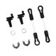thumbnail image 3 of Kit de reparación de aletas de remolino de colectores de admisión 059129712 de aleación de aluminio para A4, A5, A6 y Q7 8 piezas, 3 of 9