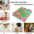 thumbnail image 6 of Sorority Gifts for Women Throw Blanket Women''s Empowerment Blankets Gifts Flannel Fleece Super Soft Warm and Cozy for Sofa Bed Couch Travel to My Girlfriend Blanket 50"x60", 6 of 6
