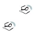 thumbnail image 4 of Wosthever Palas de kayak Cuerda de seguridad Sujetador Elástico Anti-pérdida Amarre Longitud ajustable Suministros al aire libre para barco Type2 NO2, 4 of 6