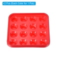 thumbnail image 3 of Unique Bargains Pool Ball Tray Billiard Ball Holder Snooker Storage Tray Pool Table 16 Balls, Black/Red 2 Pack, 3 of 6