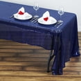 thumbnail image 2 of Efavormart 60x126" Wholesale Rectangle Table Cover Premium Sparkly SEQUIN Tablecloth For Banquet Wedding Party -Navy, 2 of 8