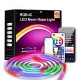 thumbnail image 1 of Xihbxyly Tira Led Realm Graffiti con Wifi, Control de Voz Inteligente, Iluminación Rgb Personalizable, Configuración Flexible, Control Remoto y Aplicación, Pantalla Multizona, Uso En Interiores y Ext, 1 of 1