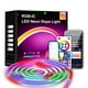 thumbnail image 1 of Realm Graffiti Wifi Tira de luces RGB neón • Bluetooth • Control por voz • Tiras LED de colores • Modelado DIY • 16,4 pies • Mando a distancia y control por app, 1 of 1