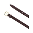 thumbnail image 2 of CTM  Basic Skinny Leather Dress Belt (Women), 2 of 4