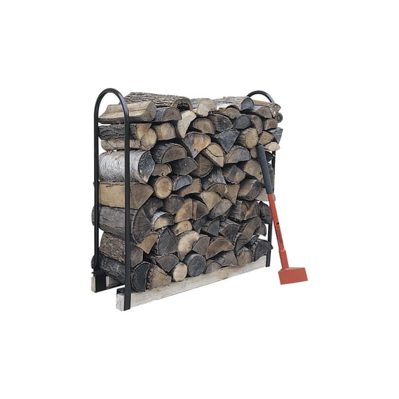 Ironton Adjustable Steel Firewood Rack, 3-5/16in.L x 13in.W x 44in.H
