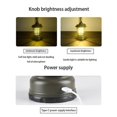 thumbnail image 5 of Portable Retro Camping Lamp Rechargeable Campfire With Hook For Hiking, Fishing, 5 of 5