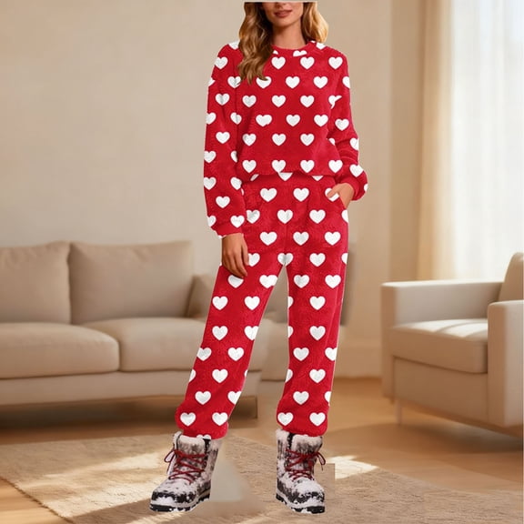 Censtreet Lounge Sets for Women Two Piece Sweaters Pajama Set Fall Fashion 2025 Loungewear Outfits Matching Winter Clothes