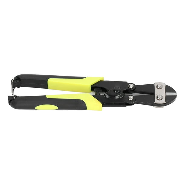 Crtynell Mini Bolt Cutter Metric 55 Steel Cut Steel Wires 2 Color Plastic Dip Handle Hand Tool