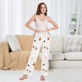 thumbnail image 6 of FORMRS Women's Pajama Pants with Pockets Soft Comfy Loungewear Sleep Bottom, Sizes S-2XL, Ghost Design, 6 of 8