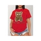 thumbnail image 1 of Playera Blusa Con Impresion De Oso Lover Bear Para Mujer Color Rojo Talla Mediana Marca Emil SaEs, 1 of 4