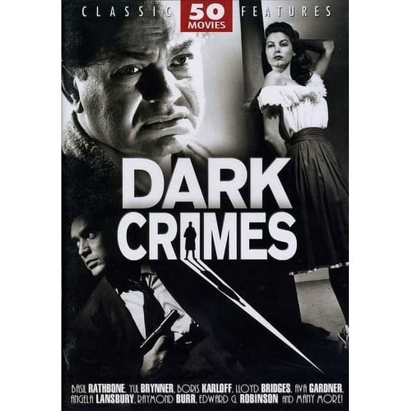 Dark Crimes 50 Movie Megapack (DVD)