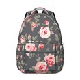 thumbnail image 1 of Small Floral Print Students Backpack Lightweight and Adjustable School Bag with Colorful Bloom and Blossom Artwork, Perfect for Outdoor Sports and Daily Commuting, 1 of 6