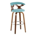 thumbnail image 4 of Gardenia 30" Fixed-Height Bar Stool, Bar Chairs, Swivel Bar Stools, Bar Stools Set of 2, 4 of 6