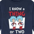 thumbnail image 3 of Dr. Seuss - I Know A Thing Or Two - Youth Long Sleeve Graphic T-Shirt, 3 of 6