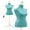 Green, variant on CL.HPAHKL Female Mannequin Torso Manikin Dress Form 49.6-63.4 Inch Height Adjustable Female Dress Model Display Torso Body Tripod Stand Clothing Forms,White