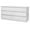White (6 Drawers), variant on Tcbosik Modern White 4-Drawer Tall Dresser, Compact Storage for Bedroom, Living Room, or Entryway - 23.6"L x 14.9"W x 30.7"H