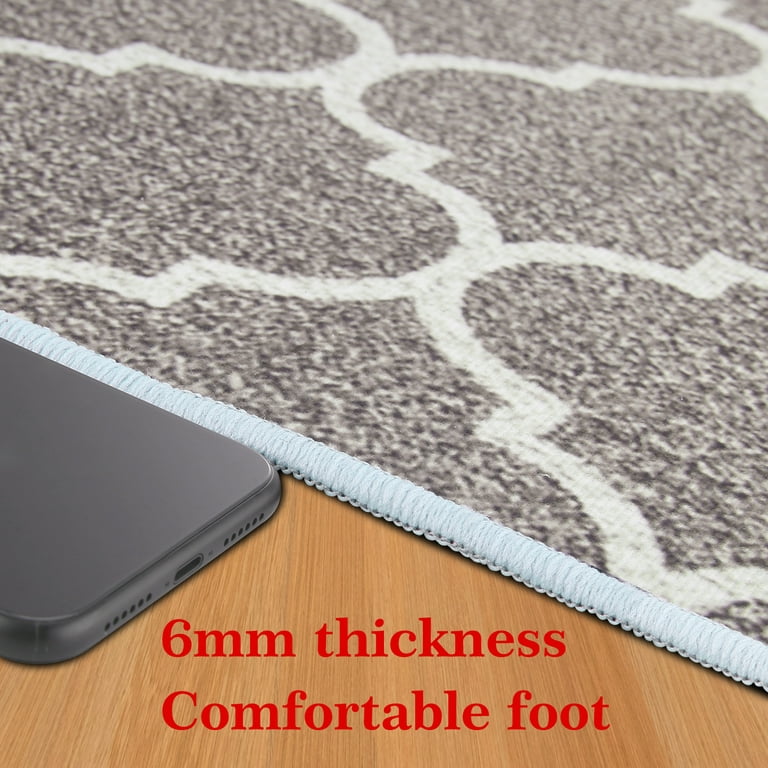4/5 Inch Thick Kitchen Rugs, Kitchen Mat, Anti Fatigue Floor Mat,  Waterproof Mats & Rugs, Heavy Duty PVC Ergonomic Comfort Standing Foam for  Kitchen