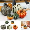 thumbnail image 1 of RKSTN Pumpkin Decorative 5PC Simulation Model Halloween Ornaments Decorative Props Vegetable Cabinet Display Photography Early Education Props, 1 of 8