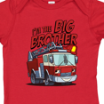 thumbnail image 4 of Inktastic Big Brother Fire Truck Boys Baby Bodysuit, 4 of 5