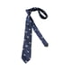 thumbnail image 3 of Corbata para hombre bordada, accesorios de ropa de moda, corbata clásica suave para hombre Caballo azul oscuro, 3 of 9