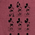 thumbnail image 3 of Mickey & Friends - Mickey Mouse Evolution - Women's Short Sleeve Graphic T-Shirt, 3 of 5