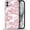 France Pink Forest Castle, variant on Case for iPhone 15, Fairy Queen Stained Glass Design Hybrid Dual Protection Soft TPU Hard PC Shockproof Anti-Scratch Cover Men Women Stylish Protective Phone Case