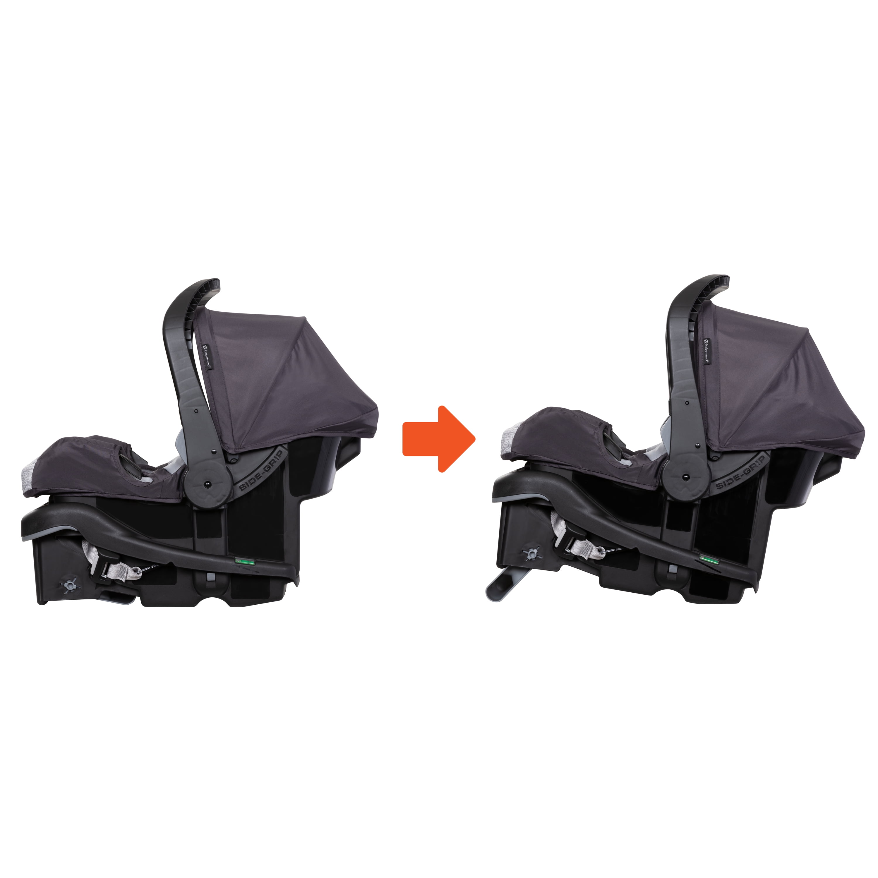 Baby Trend Passport Carriage Travel System with Privacy Net and EZ-Lift Plus, Dash Pink