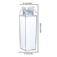 thumbnail image 3 of Botellas de plástico de leche transparente, caja de leche, botella de agua, taza a prueba de fugas, caja de leche de alta capacidad Jadeshay A, 3 of 8