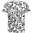 thumbnail image 1 of T-Shirt pour Adulte à Imprimé Intégral de Fantômes et Gnomes d'Halloween, 1 of 2