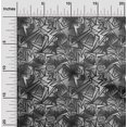 thumbnail image 2 of oneOone Velvet Gray Fabric Abstracts Craft Projects Decor Fabric Printed By The Yard 58 Inch Wide, 2 of 4